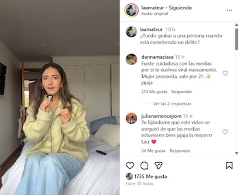 La abogada influencer aclaró por