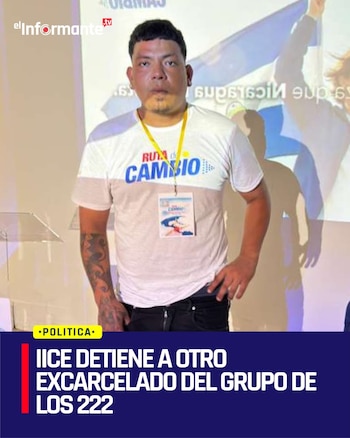 El excarcelado, integrante del grupo de los 222 opositores liberados y desterrados en febrero de 2023, fue interceptado por agentes de ICE cuando se dirigía a su trabajo en la carretera interestatal I-95, en el área de Miami.