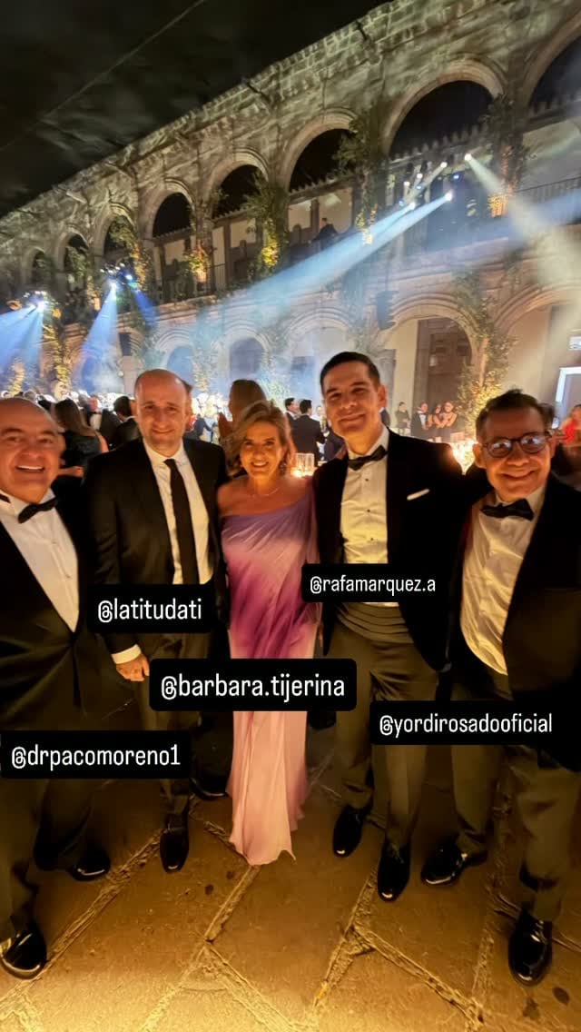 Invitados a la boda de Arturo Elías Slim, nieto de Carlos Slim (@barbara.tijerina)