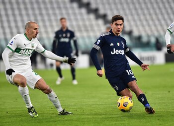 Paulo Dybala no juega desde