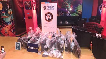 Entre los elementos secuestrados había