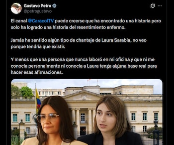 Petro sostuvo que la exdirectora del Dapre nunca trabajó en su oficina personal - crédito X