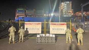 Marina 200 kilos de metanfetamina