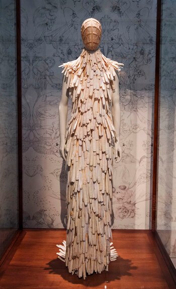 El vestido es una réplica