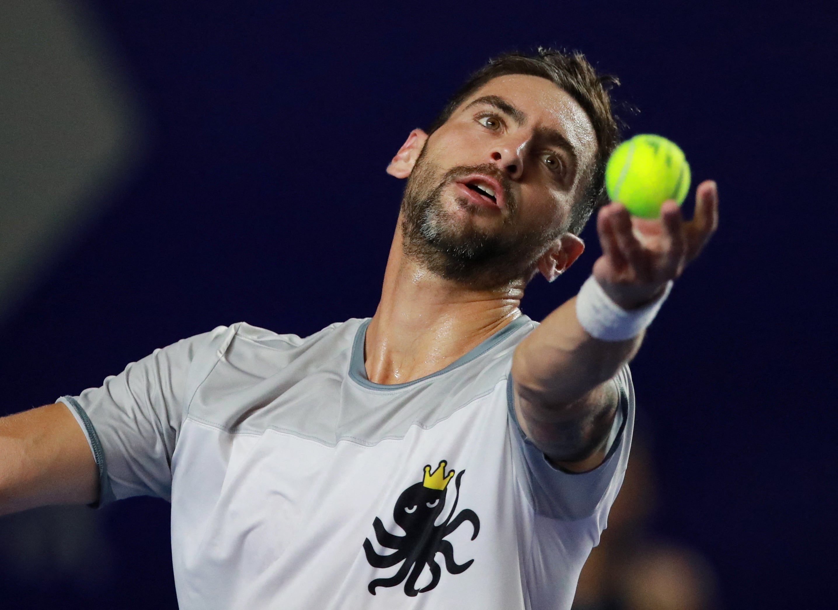 Guido Andreozzi reconstruyó su carrera y hoy se destaca en la modalidad de dobles (Fuente: REUTERS/Henry Romero)