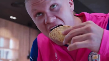 Haaland, el “Androide” noruego, se declara fanático de los tacos mexicanos