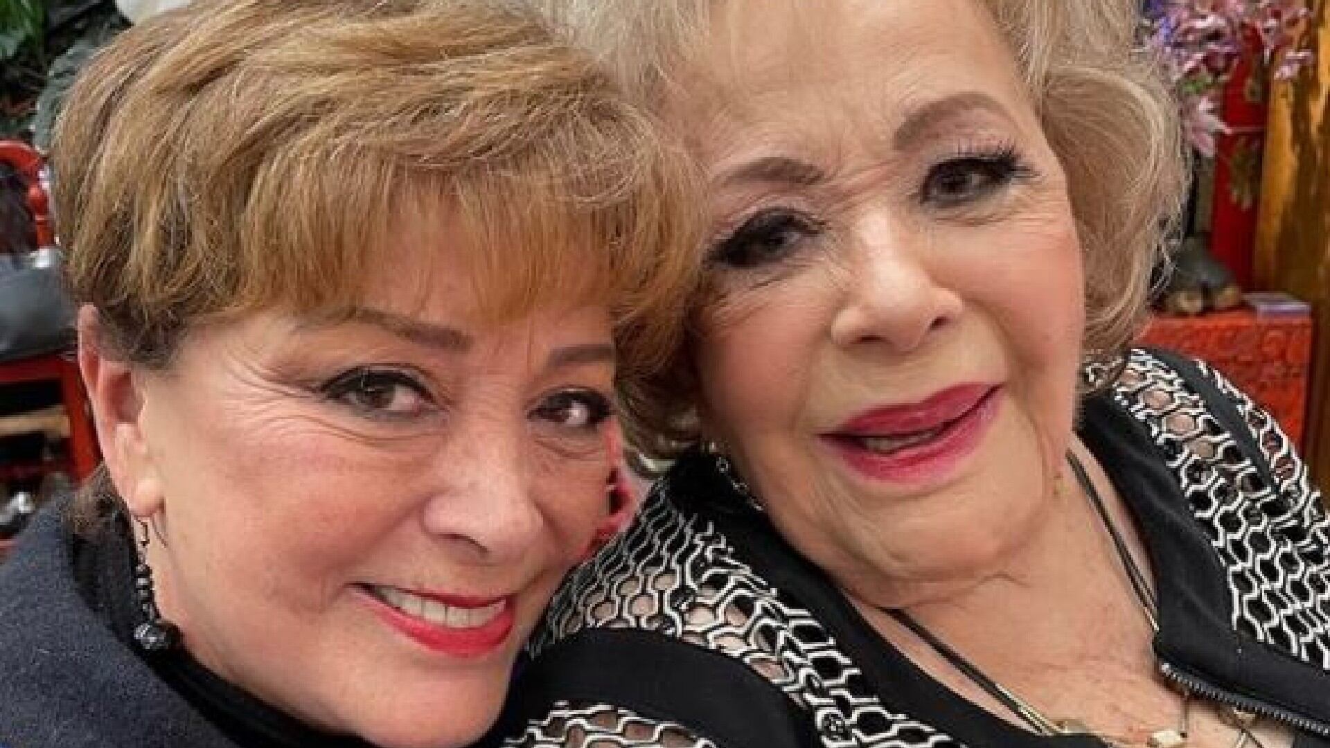 Sylvia Pasquel comparte su última foto junto a Silvia Pinal a un año de la muerte de la diva: “Te extraño cada día más”