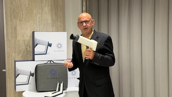 Los equipos fueron entregados a la Caja Costarricense de Seguro Social para fortalecer la atención primaria. Cortesía: CCSS