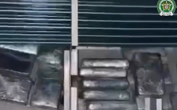 La Policía Nacional de Colombia y la Armada de República Dominicana dan un golpe certero al narcotráfico en el Caribe - crédito @PoliciaColombia/X