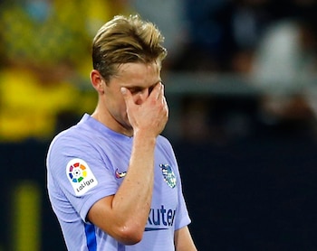 Frankie de Jong es posible que pase por quirófano. (REUTERS/Marcelo Del Pozo)