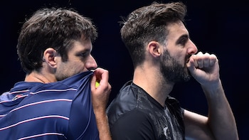 Zeballos y Granollers debieron retirarse