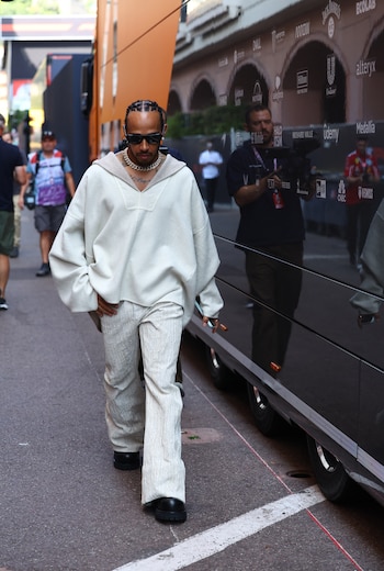 Hamilton se convirtió en un referente de la moda (REUTERS/Piroschka Van De Wouw)