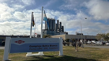 El complejo petroquímico de Dow