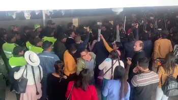 Tensión en el Parlamento de