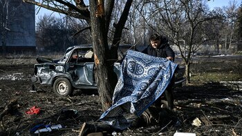 bombardeo ucrania rusia invasion