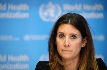 Maria Van Kerkhove, jefa de la Unidad de zoonosis y Enfermedades Emergentes de la OMS (REUTERS/Denis Balibouse)