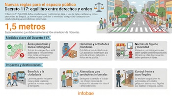 El decreto beneficia a peatones, personas con discapacidad y comerciantes formales, garantizando la libre circulación y accesibilidad - crédito Imagen Ilustrativa Infobae