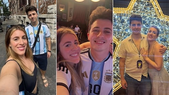 Con amor y estilo mundialista, Laura Esquivel le celebró el cumpleaños atrasado a su novio: “Lo más grande que hay”