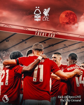Así presentó el partido el cuadro dos veces campeón de Europa - crédito @NFFC / X