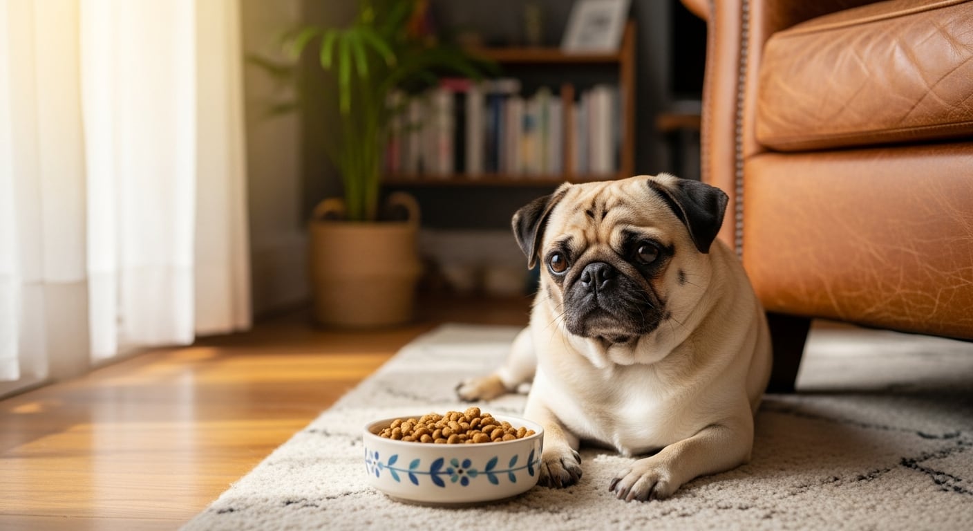 Un perro Pug es un compañero cercano que se adapta a cualquier rutina doméstica (Imagen Ilustrativa Infobae)