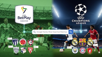 Estos fueron los partidos de fútbol más buscados en abril en Colombia, según Google Trends