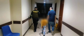 El menor fue trasladado a