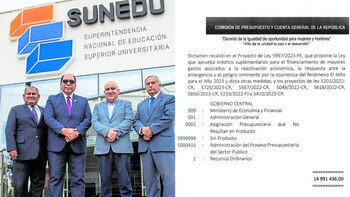 El Congreso aprobó presupuesto de