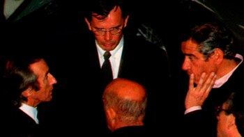 Una escena del funeral de