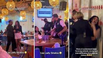 Joven desata pleito en restaurante