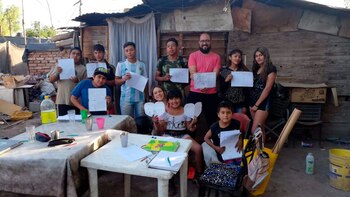 Asistiendo a un grupo de