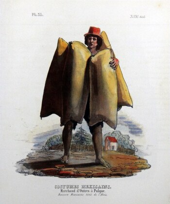 El hombre que vende pulque