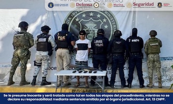 Al detenido se le aseguraron