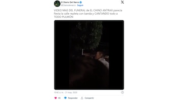 Captura de un supuesto video