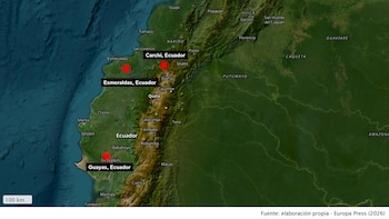 Ecuador contabiliza seis viviendas afectadas por el terremoto de magnitud 7,4 registrado en Colombia