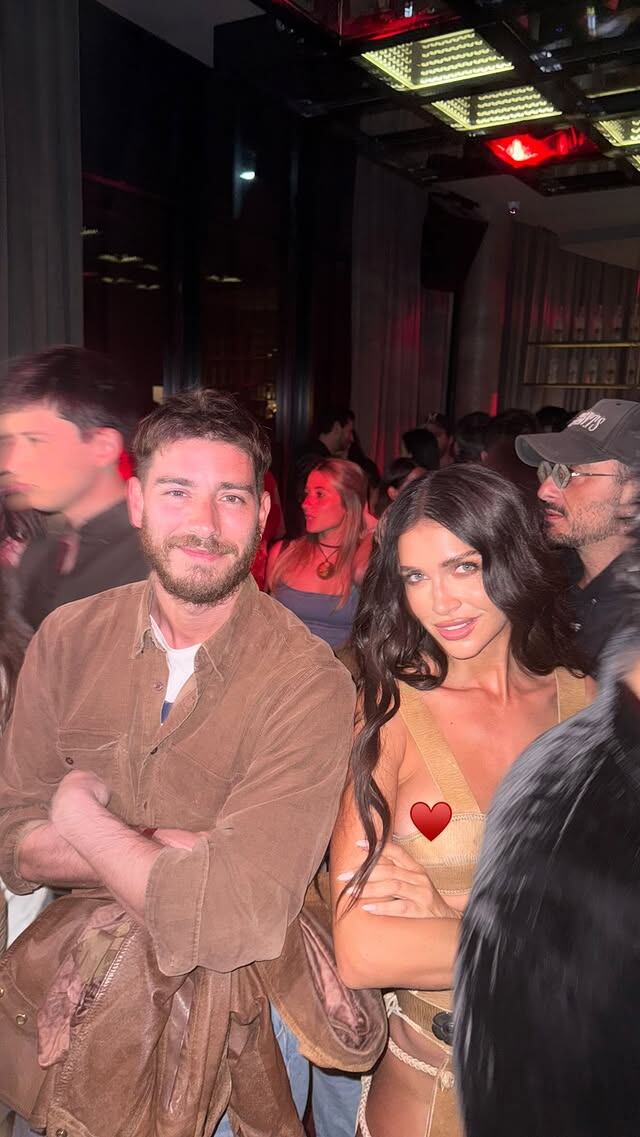 El detalle de la foto de Zaira y Facundo que llamó la atención en las redes (Instagram)