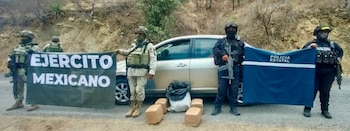 41 kilos de mariguana en Guerrero