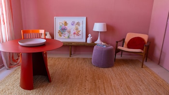 Este espacio, decorado en tonos