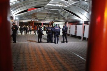 Policías se encuentran realizando las