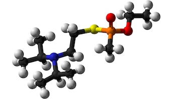Composición química del agente nervioso VX