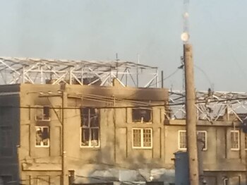 Las instalaciones en Puerto Príncipe