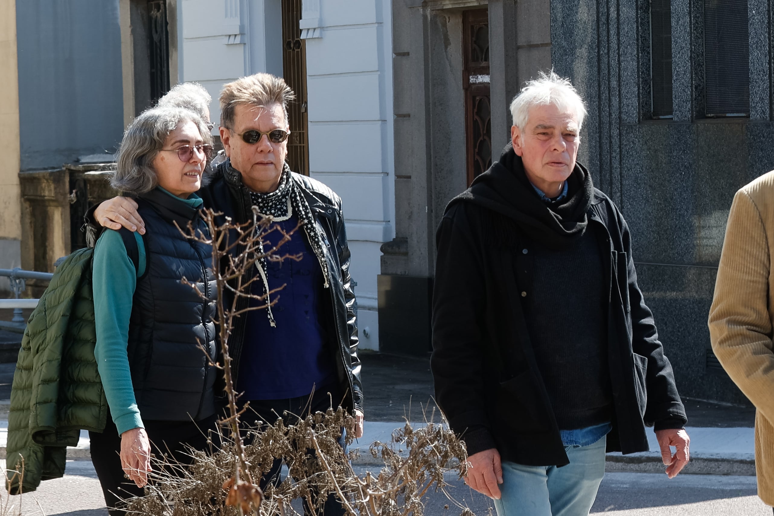 El baterista Willy Iturri estuvo presente en el último adiós a Zavaleta (RSFotos)