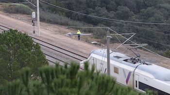 Un tren se queda detenido