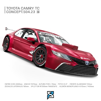 Un diseño del Toyota Camry