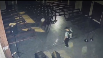 Ladrón roba S/30 mil en equipos de iglesia evangélica ubicada en SJL.