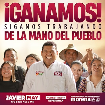 El candidato por la gubernatura