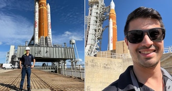 Luis Vargas Palma, ingeniero costarricense que pasó de buscar empleo en Louisiana a asegurar el lanzamiento de la misión Artemis II (Cortesía La Nación).