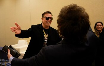 Las imágenes del encuentro transmitieron