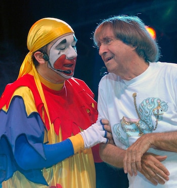 En 2009, Carlitos Balá acompañó