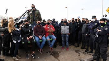 protestas policias la matanza