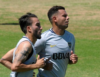 Sebastián Pérez y Edwin Cardona